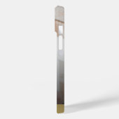 Foto Gold-Signaturnamensschrift personalisiert Case-Mate iPhone Hülle (Rückseite / Links)