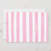 Foto Gold und Green Ballerina Einladung (Rückseite)