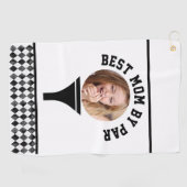 Foto Golf Ball Best Mama Par Golf Handtuch (Horizontal)