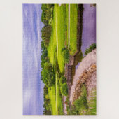 Foto Golfplatz mit Landschaftlicher Wassergefahr Puzzle (Vertikal)