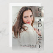 Foto Grad Klasse 2024 Einladung (Vorne/Hinten)