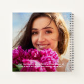 Foto Graduate Best Wishingbuch Notizblock (Rückseite)