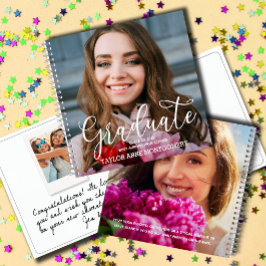 Foto Graduate Best Wishingbuch Notizblock