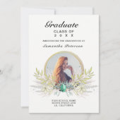 Foto Graduate Einladung (Vorderseite)