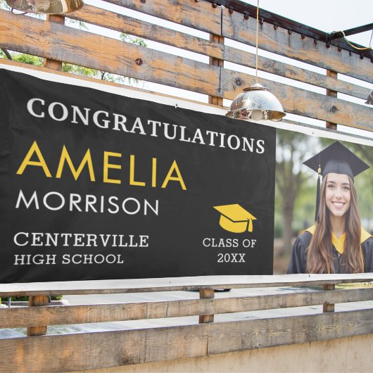 Foto-Graduate-Klasse des Abschlusses Banner