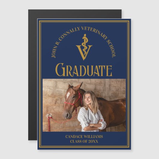 Foto Graduate Magnet (Vorne/Hinten)
