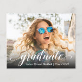Foto Graduate Party Einladungen (Vorderseite)