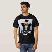 Foto Graduate Retro Senior Class of 2025 T-Shirt (Vorne ganz)