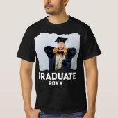 Foto Graduate Retro Senior Class of 2025 T-Shirt (Vorderseite)
