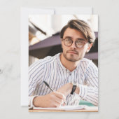 Foto Graduation Party Einladung (Rückseite)