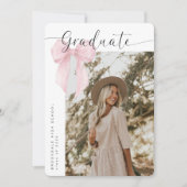 Foto Graduation Party Einladung Ankündigung (Vorderseite)