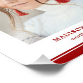 Foto Graduation Party Elegante Moderne Skripte (Ecke)