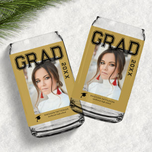 Foto Graduation Party Elegante Moderne Skripte Dosenglas