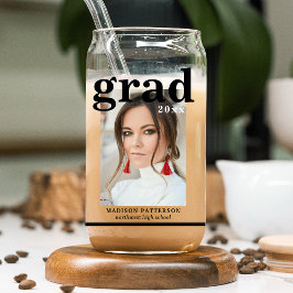Foto Graduation Party Elegante Moderne Skripte Dosenglas