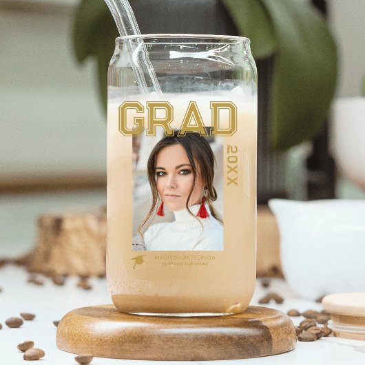 Foto Graduation Party Elegante Moderne Skripte Dosenglas