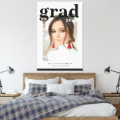 Foto Graduation Party Elegante Moderne Skripte Leinwanddruck (Insitu (Schlafzimmer))