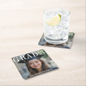 Foto Graduation Party Rechteckiger Pappuntersetzer (Vor Ort)