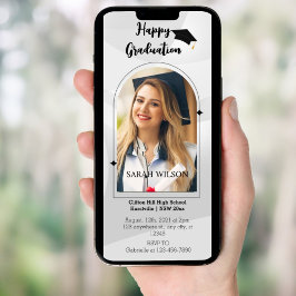 Foto Graduation Party Telefonische Einladungen