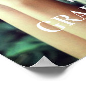 Foto Graduation Party Willkommen Personalisiert Poster (Ecke)