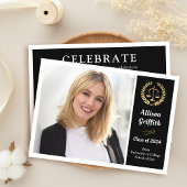 Foto-Graduationspartei der Black Law School Einladung