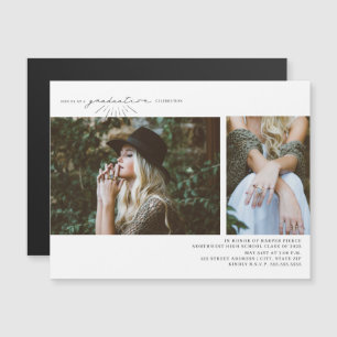 Foto-Graduationspartei (magnetisch) Magnetkarte