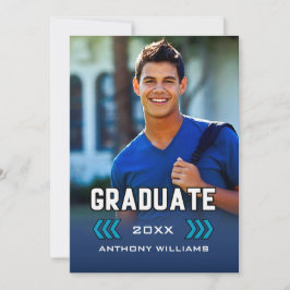 Foto-Graduierungspartei Einladung