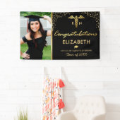 Foto-Graduierungsparty der Krankenpflege Banner (Insitu)