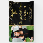 Foto-Graduierungsparty der Krankenpflege Banner (Vertikal)