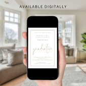 Foto Grand Luncheon Abschluss Einladung