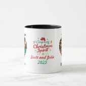 Foto Grandkids Christmas Personalisieren Tasse (Zentrum)