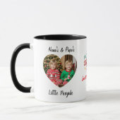Foto Grandkids Christmas Personalisieren Tasse (Links)