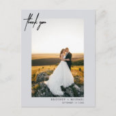 Foto Grau, handgeschrieben Postkarte (Vorderseite)