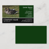 Foto - Graugänse Visitenkarte (Vorne/Hinten)