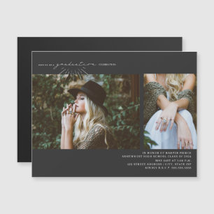 Foto Gray Magnetic Gray Gray Magnetkarte