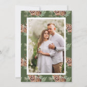 Foto Green Save the Date (Rückseite)