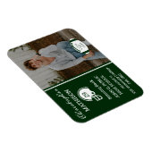 Foto Green | Weißer Abschluss Magnet (Rechte Seite)