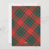 Foto Greenery Happy Holidays Card Feiertagskarte (Rückseite)