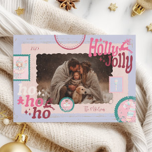 Foto Groovy Nussknacker Retro Pastell Weihnachten
