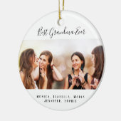 Foto Großmutter Keramik Ornament (Links)