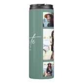 Foto-Grün-Abschluss-Drehbuch Thermosbecher (Rückseite)