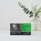 Foto, grün, grün, in den Wäldern Visitenkarte (Stehend Vorderseite)