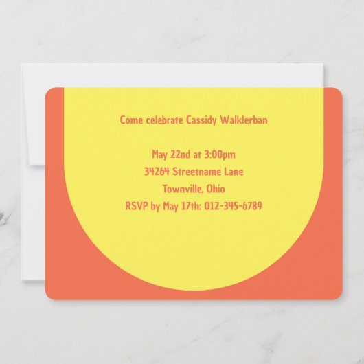 Foto-Grundschule Einladung (Rückseite)