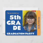 Foto-Grundschule Einladung (Vorderseite)