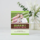 FOTO-GRUSS-POSTKARTE:: Candyfloss 2 Feiertagspostkarte (Stehend Vorderseite)