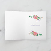 Foto-Grußkarte der ersten Mutter Karte (Innenseite)