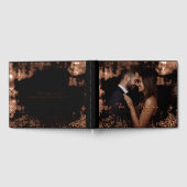 Foto Guest Book Romantic Elegante Foil Gästebuch (Voll)