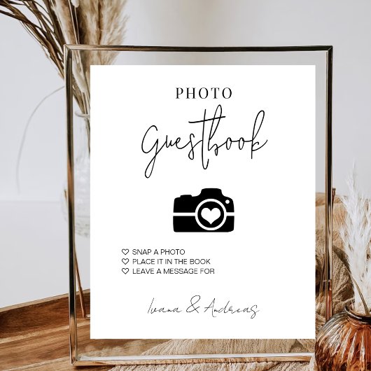 Foto Guest Book Sign Wedding Foto Guestbook Poster
