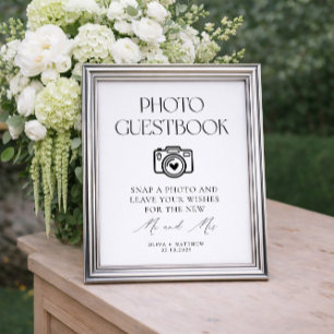Foto Guest Book Wedding Poster
