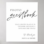 Foto GuestBook-Zeichen Poster (Vorne)