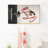 Foto Gymnast Athlete gratulieren Absolvent Banner (Insitu)